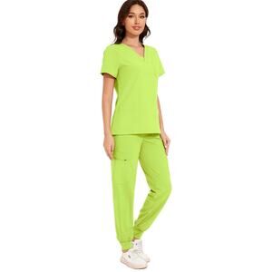 COZYFIT Medical Scrubs Set XXL Apple Green Top & Pants New in Package